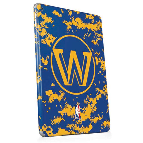 NBA Golden State Warriors Digi Camo Apple iPad Skin