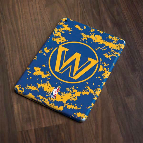 NBA Golden State Warriors Digi Camo Apple iPad Skin