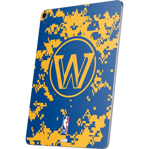 NBA Golden State Warriors Digi Camo Apple iPad Air Skin