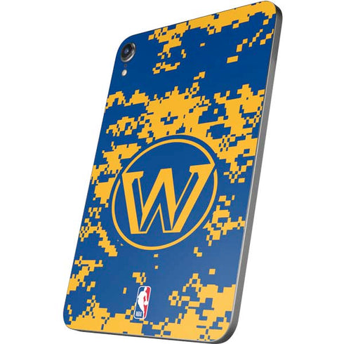 NBA Golden State Warriors Digi Camo Apple iPad Mini Skin