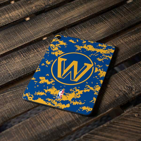NBA Golden State Warriors Digi Camo Apple iPad Pro Skin