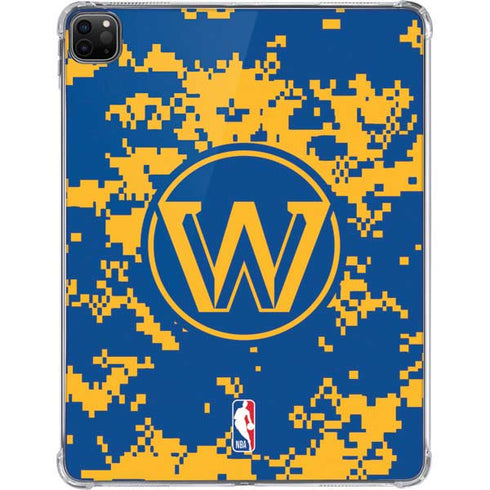NBA Golden State Warriors Digi Camo iPad Pro 11in (2024) Clear Case