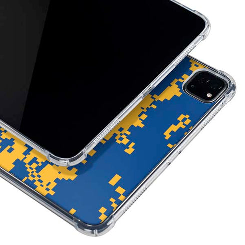 NBA Golden State Warriors Digi Camo iPad Pro 12.9in (2020) Clear Case