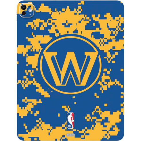 NBA Golden State Warriors Digi Camo iPad Pro 13in M4 (2024) Skin