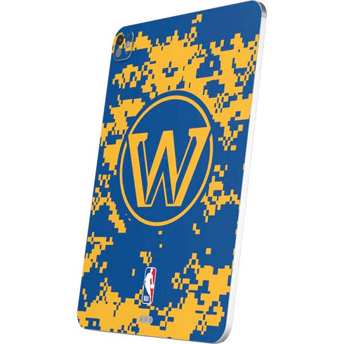 NBA Golden State Warriors Digi Camo iPad Pro 13in M4 (2024) Skin