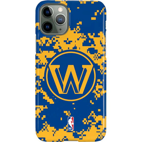 NBA Golden State Warriors Digi Camo iPhone 11 Pro Lite Case