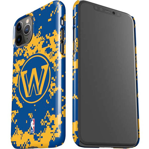 NBA Golden State Warriors Digi Camo iPhone 11 Pro Lite Case