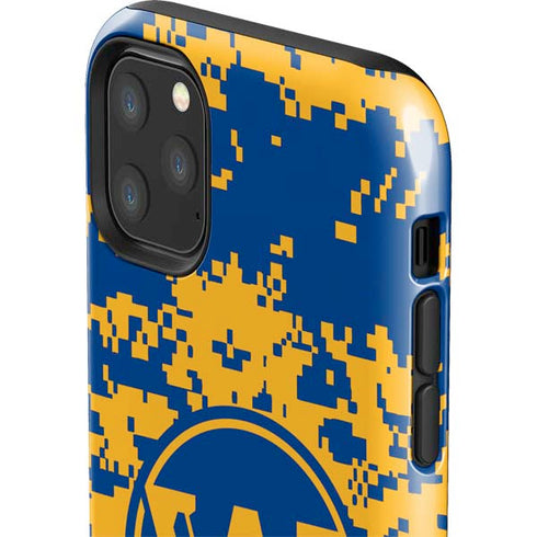 NBA Golden State Warriors Digi Camo iPhone 11 Pro Max Impact Case