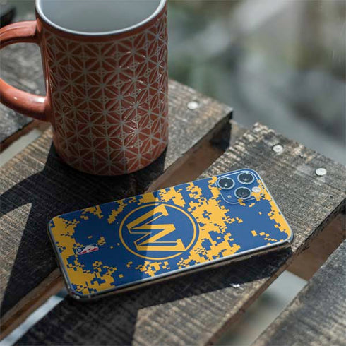 NBA Golden State Warriors Digi Camo iPhone 11 Pro Max Skin