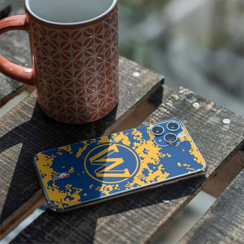 NBA Golden State Warriors Digi Camo iPhone 11 Pro Skin