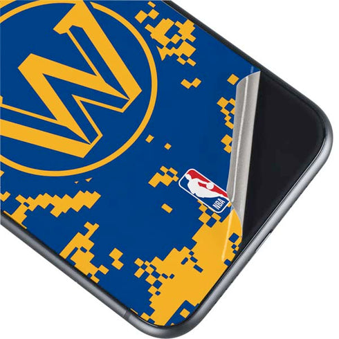 NBA Golden State Warriors Digi Camo iPhone 11 Skin