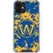 NBA Golden State Warriors Digi Camo iPhone 12 Clear Case