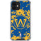 NBA Golden State Warriors Digi Camo iPhone 12 Mini Clear Case