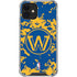 NBA Golden State Warriors Digi Camo iPhone 12 Mini Clear Case