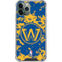 NBA Golden State Warriors Digi Camo iPhone 12 Pro Clear Case