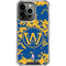 NBA Golden State Warriors Digi Camo iPhone 13 Pro Clear Case