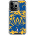 NBA Golden State Warriors Digi Camo iPhone 13 Pro Clear Case