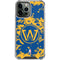 NBA Golden State Warriors Digi Camo iPhone 13 Pro Max Clear Case
