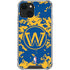 NBA Golden State Warriors Digi Camo iPhone 14 Clear Case