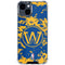 NBA Golden State Warriors Digi Camo iPhone 15 Clear Case