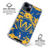 NBA Golden State Warriors Digi Camo iPhone 15 Clear Case