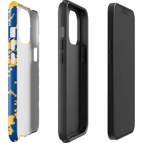 NBA Golden State Warriors Digi Camo iPhone 15 Pro Max Impact Case