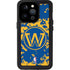 NBA Golden State Warriors Digi Camo iPhone 15 Pro Waterproof Case