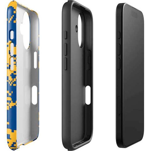 NBA Golden State Warriors Digi Camo iPhone 16 Plus Impact Case