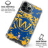 NBA Golden State Warriors Digi Camo iPhone 16 Pro Clear Case