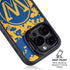 NBA Golden State Warriors Digi Camo iPhone 16 Pro Kickstand Case