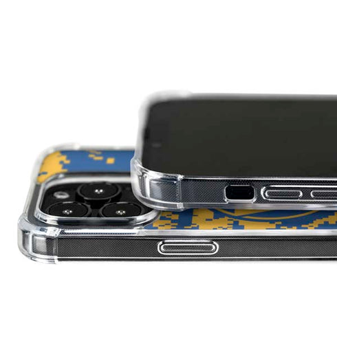 NBA Golden State Warriors Digi Camo iPhone 16 Pro MagSafe Case