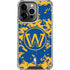 NBA Golden State Warriors Digi Camo iPhone 16 Pro Max Clear Case