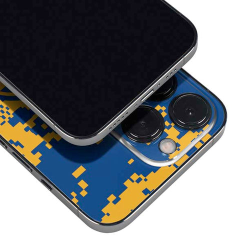 NBA Golden State Warriors Digi Camo iPhone 16 Pro Skin