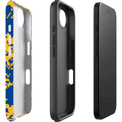 NBA Golden State Warriors Digi Camo iPhone 16e Impact Case
