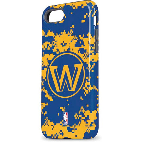 NBA Golden State Warriors Digi Camo iPhone 7 Pro Case
