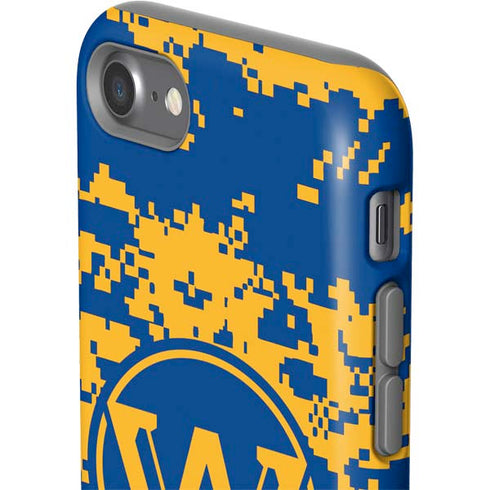 NBA Golden State Warriors Digi Camo iPhone SE (2nd & 3rd Gen) Pro Case