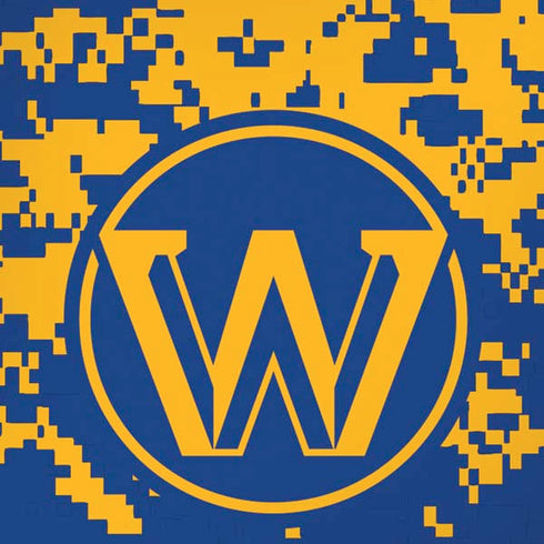 NBA Golden State Warriors Digi Camo iPhone XS Skin
