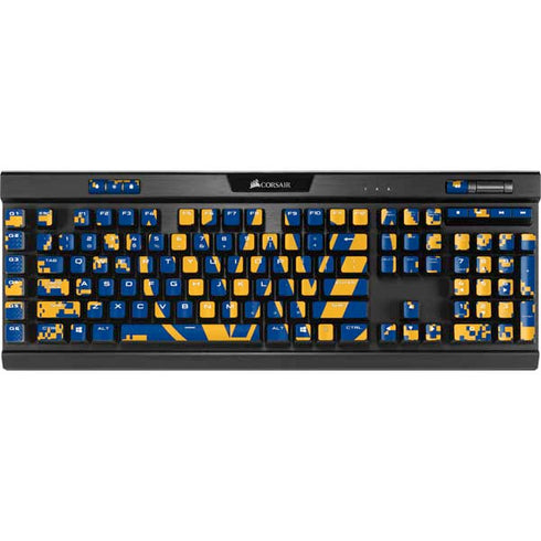 NBA Golden State Warriors Digi Camo K95 RGB PLATINUM Mechanical Gaming Keyboard Skin