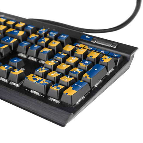 NBA Golden State Warriors Digi Camo K95 RGB PLATINUM Mechanical Gaming Keyboard Skin