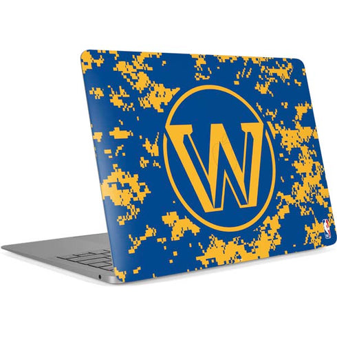 NBA Golden State Warriors Digi Camo Apple MacBook Air Skin