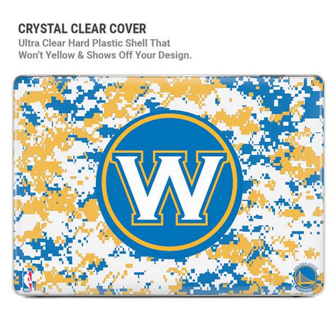 NBA Golden State Warriors Digi Camo MacBook Pro 14in (2021-24) Case plus Skin