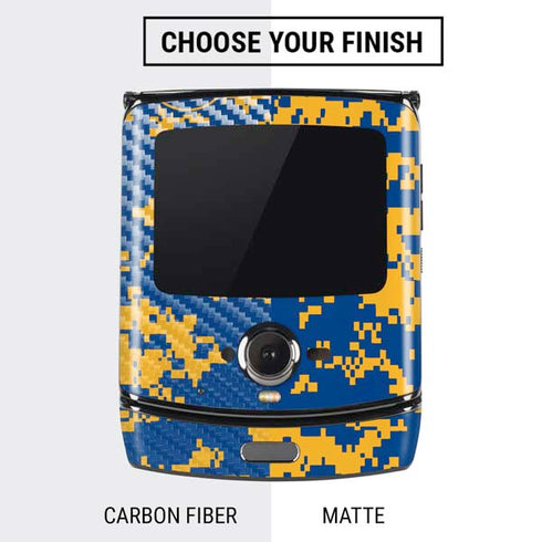 NBA Golden State Warriors Digi Camo Motorola RAZR Skin