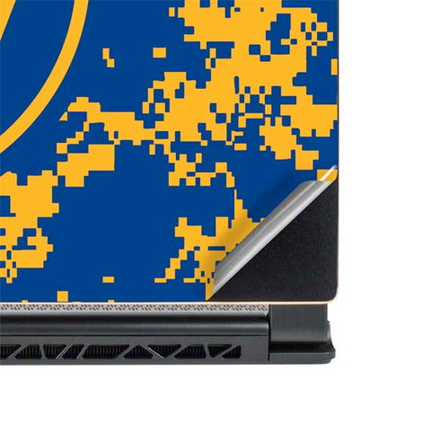 NBA Golden State Warriors Digi Camo MSI GS65 Stealth Laptop Skin