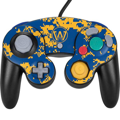 NBA Golden State Warriors Digi Camo Nintendo Skins