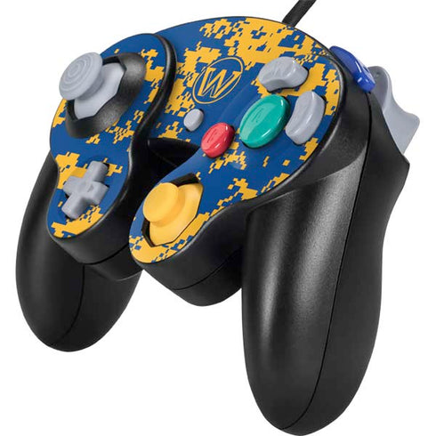NBA Golden State Warriors Digi Camo Nintendo GameCube Controller Skin