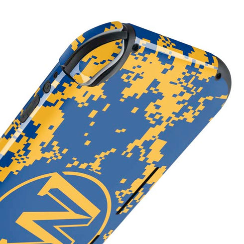 NBA Golden State Warriors Digi Camo Nintendo Switch Lite Skin