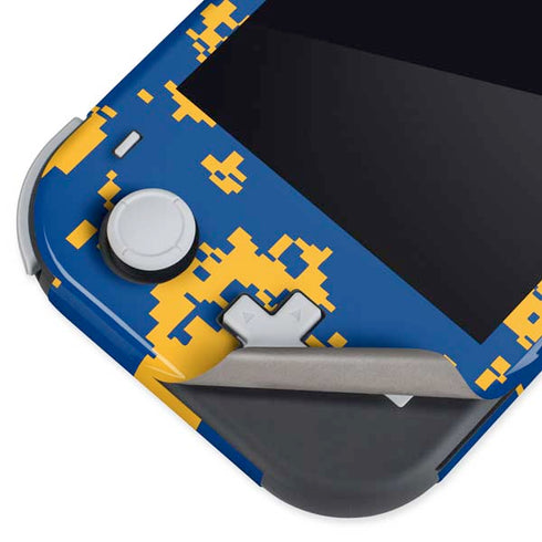 NBA Golden State Warriors Digi Camo Nintendo Switch Lite Skin