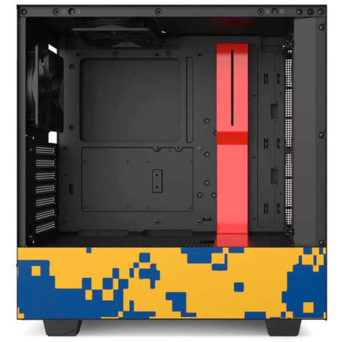 NBA Golden State Warriors Digi Camo NZXT H510 Compact ATX Mid-Tower Case Skin