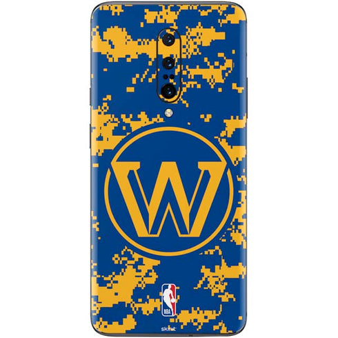 NBA Golden State Warriors Digi Camo OnePlus 7 Pro Skin