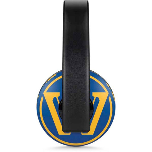 NBA Golden State Warriors Digi Camo PlayStation 4 Gold Wireless Headset Skin